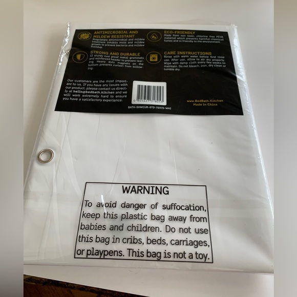 BigFoot Shower Curtain Liner - Picture 3 of 4